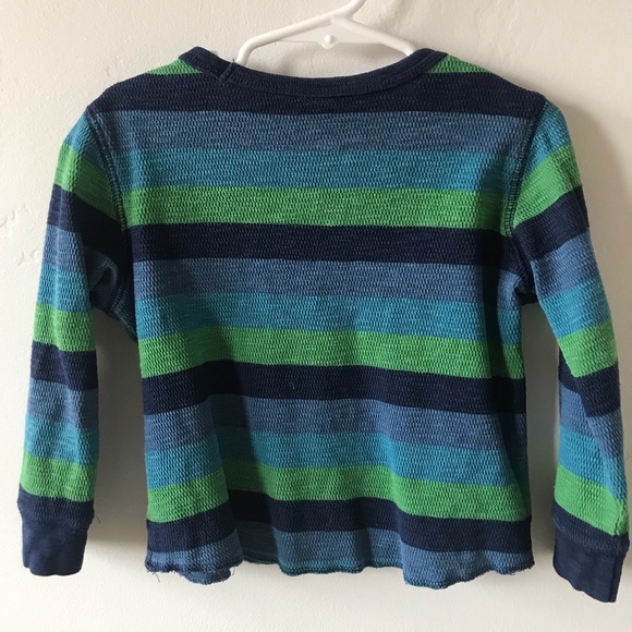 3T Gap Long Sleeved Striped Tee - Picture 4 of 12